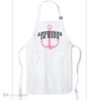 Anchored In Hope Breast Cancer Awareness Apron thumb 0