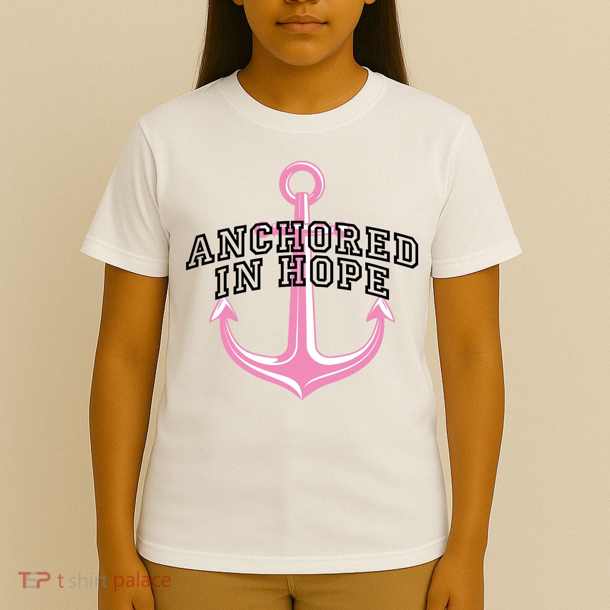 Anchored In Hope Breast Cancer Awareness T-Shirt