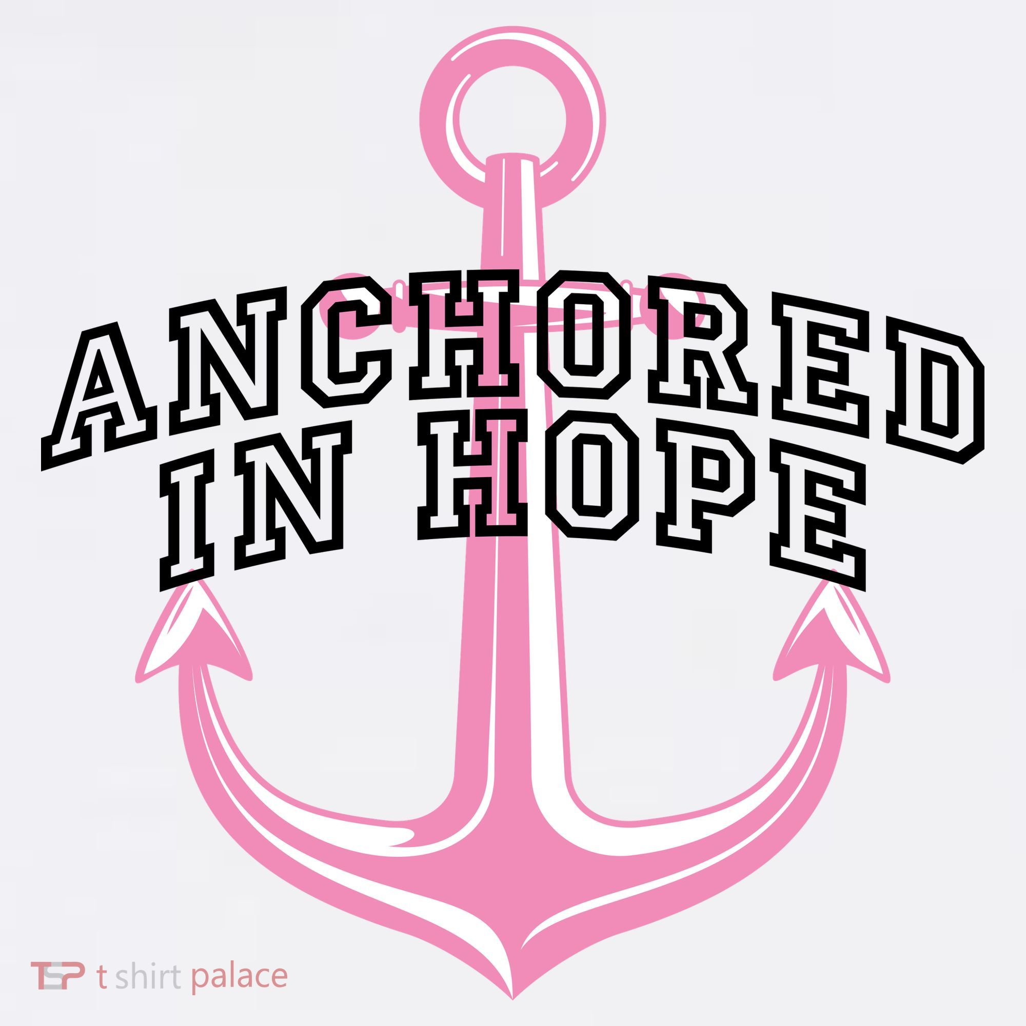 Anchored In Hope Breast Cancer Awareness Ornament