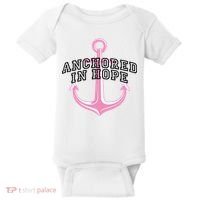 Anchored In Hope Breast Cancer Awareness Baby Bodysuit thumb 0