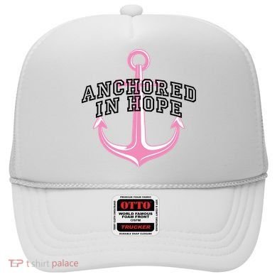 Anchored In Hope Breast Cancer Awareness Hat