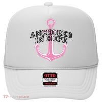 Anchored In Hope Breast Cancer Awareness Hat thumb 0