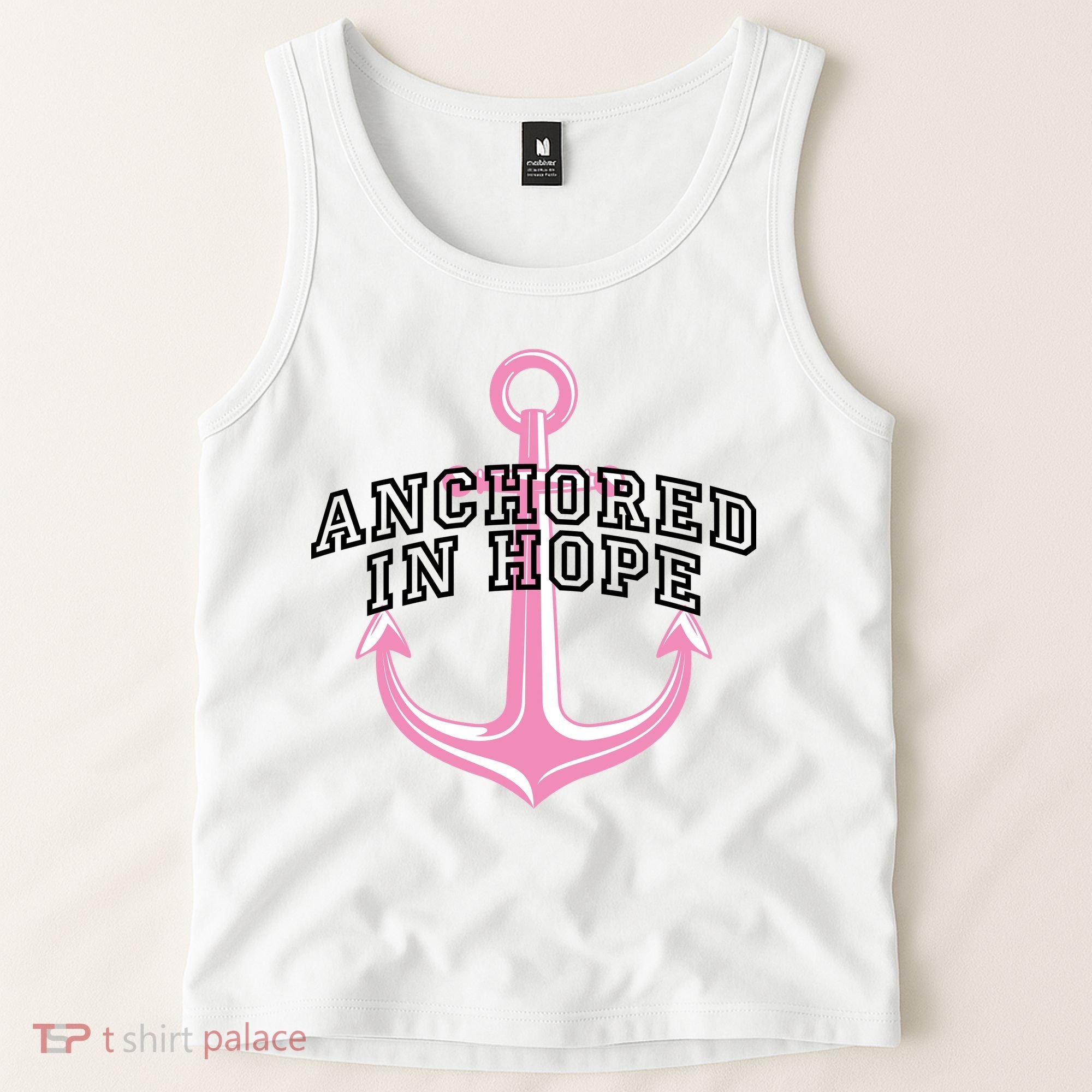 Anchored In Hope Breast Cancer Awareness Tank Top