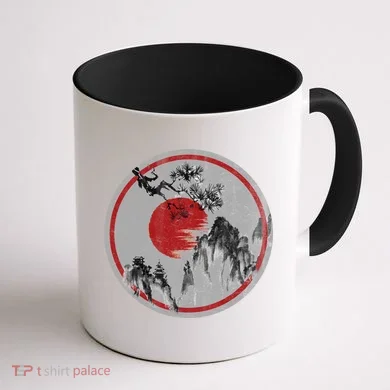Ancient Mountain Coffee Mug back