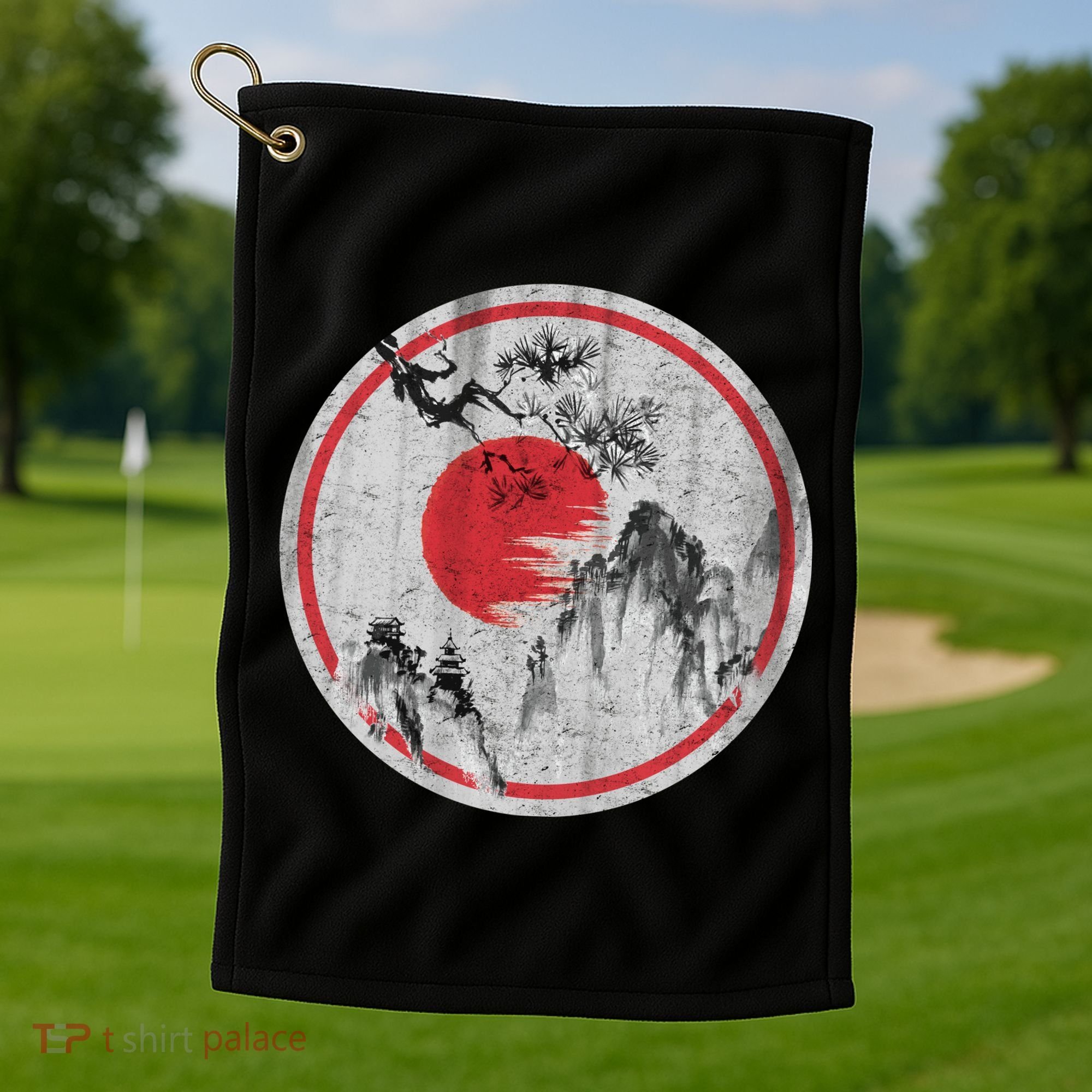 Ancient Mountain Golf Towel