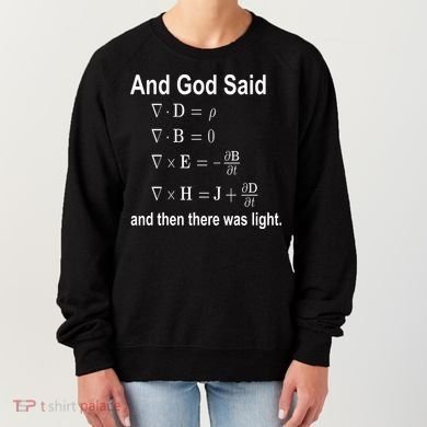 And God Said Formula Women's Sweatshirt