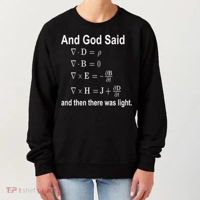 And God Said Formula Women's Sweatshirt