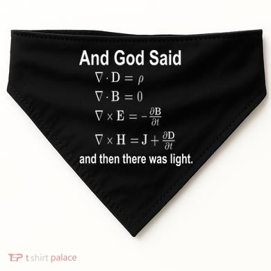 And God Said Formula USA-Made Doggie Bandana