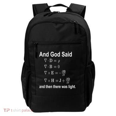 And God Said Formula Backpack