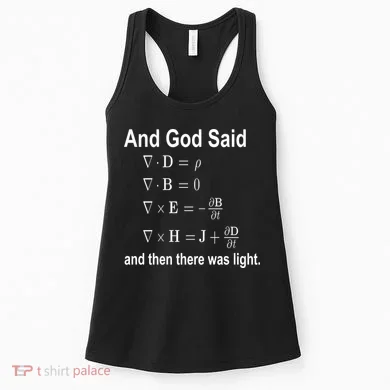 And God Said Formula Women's Tank Top