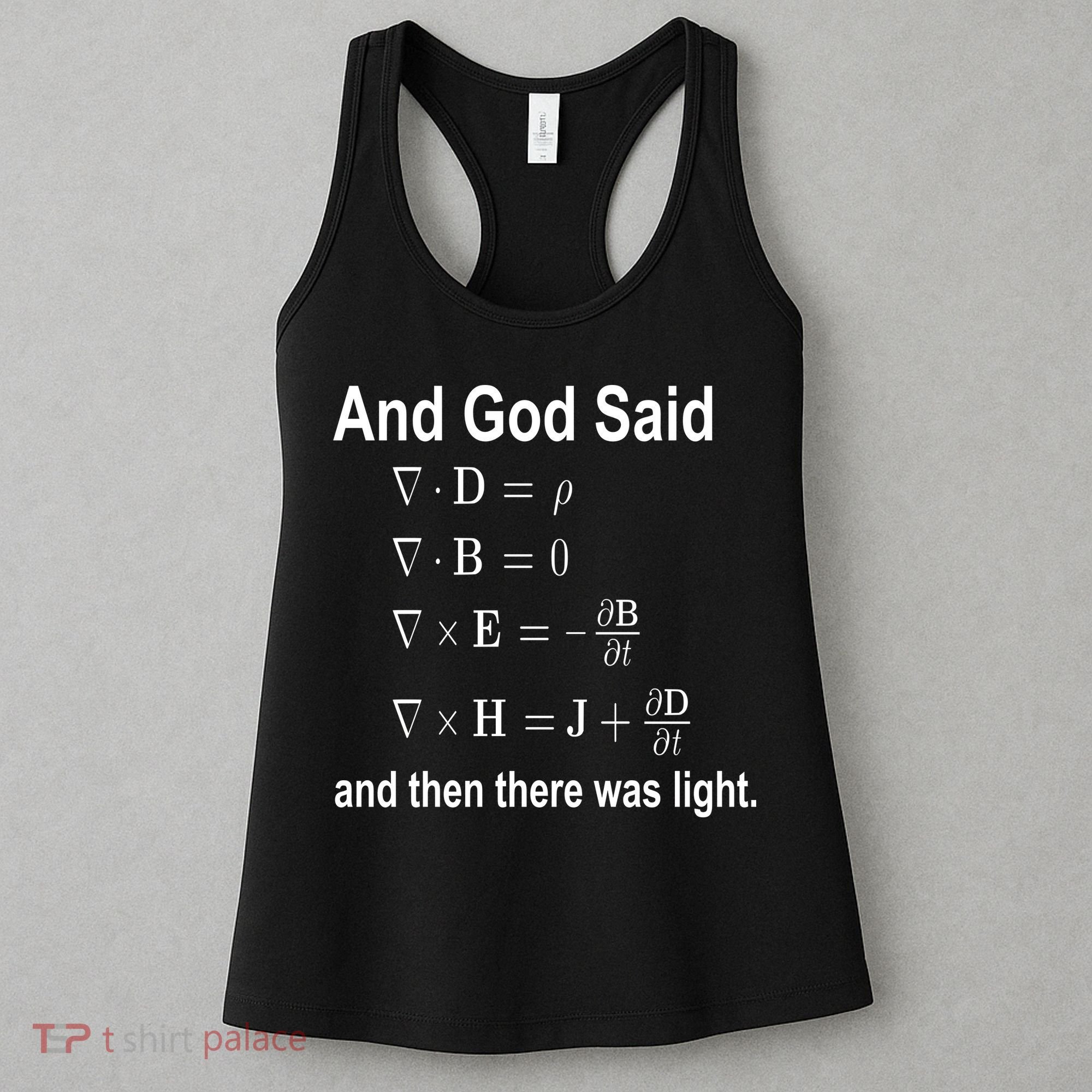 And God Said Formula Women's Tank Top