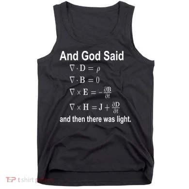 And God Said Formula Tank Top