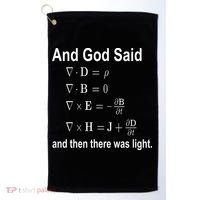 And God Said Formula Golf Towel thumb 0