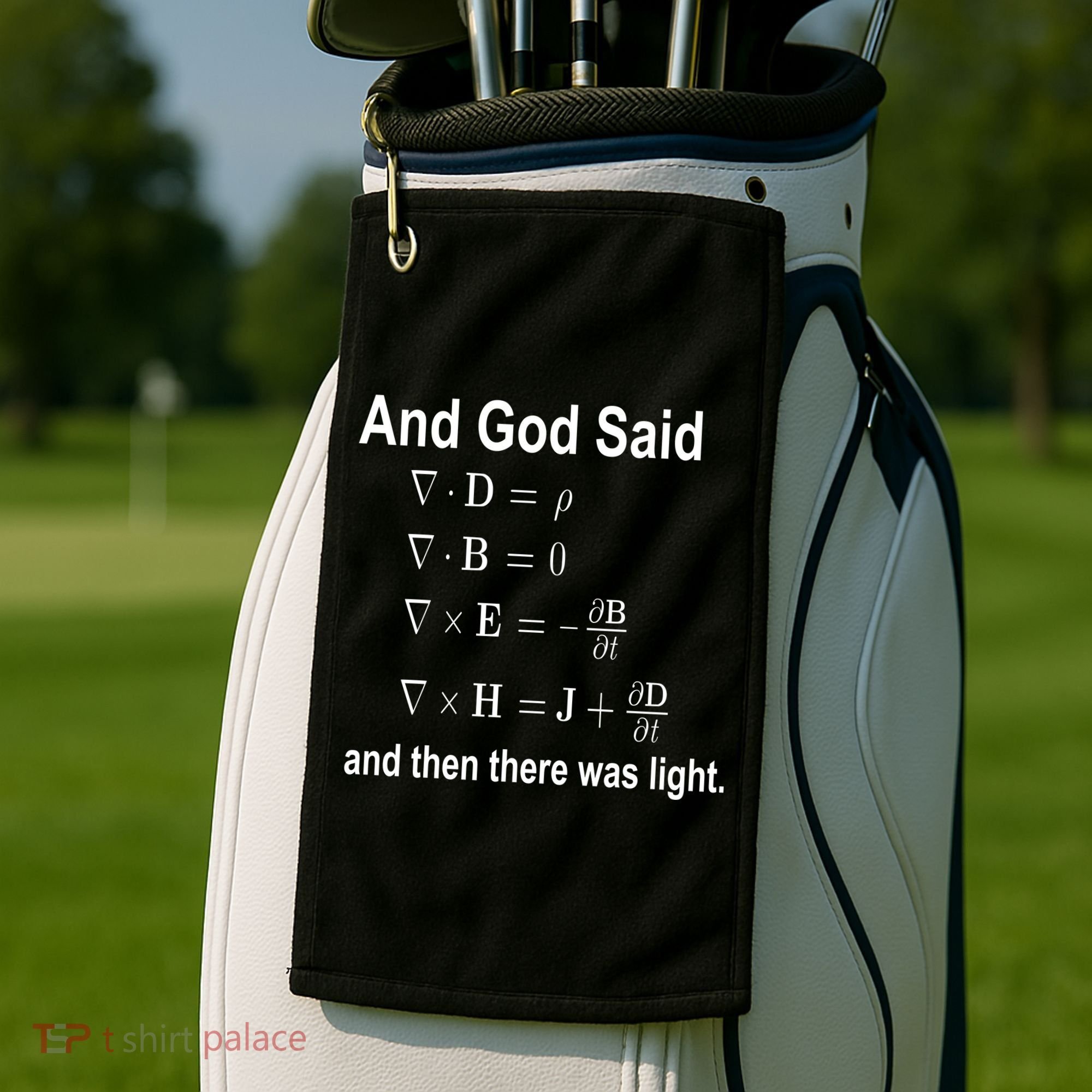 And God Said Formula Golf Towel