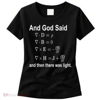 And God Said Formula Women's T-Shirt