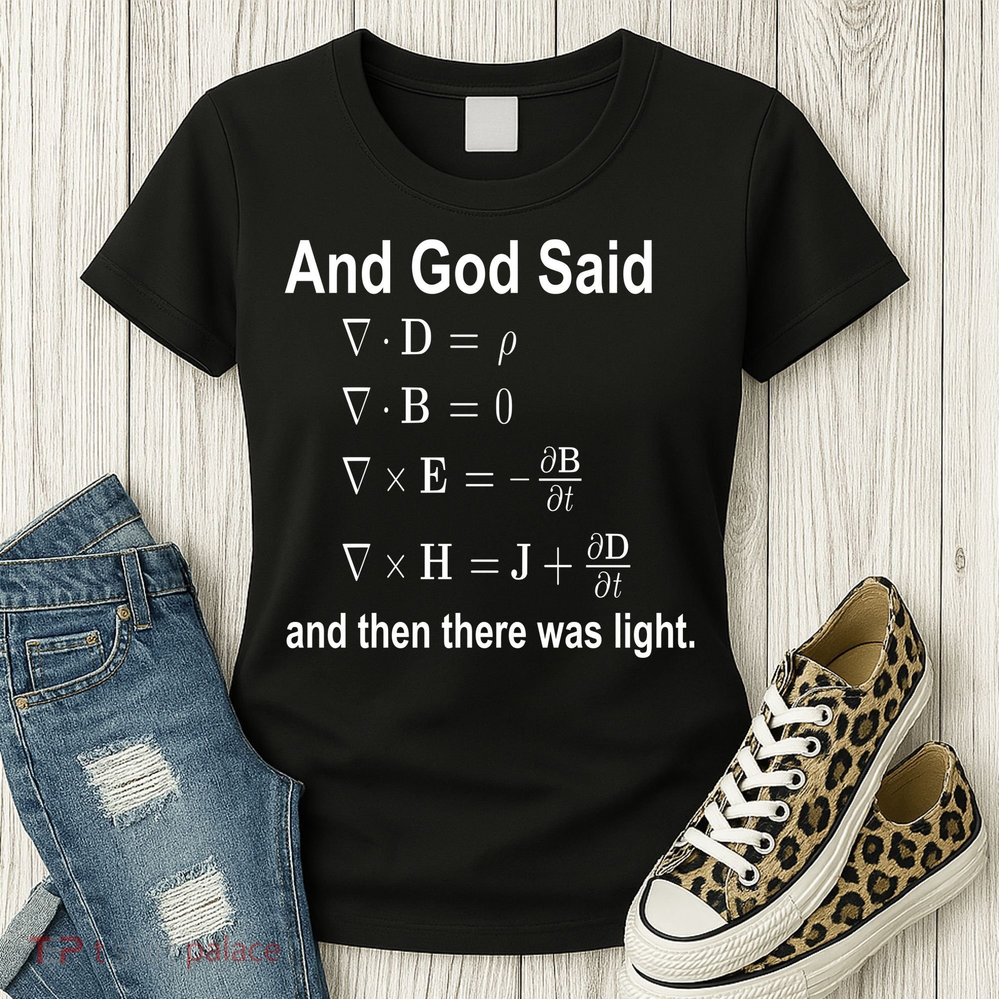 And God Said Formula Women's T-Shirt