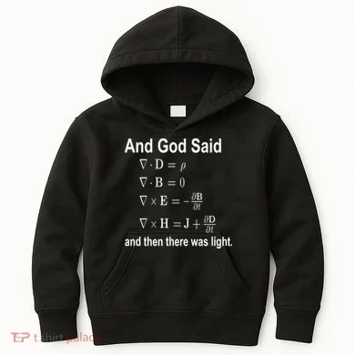 And God Said Formula Kids Hoodie