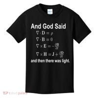 And God Said Formula Kids T-Shirt thumb 0