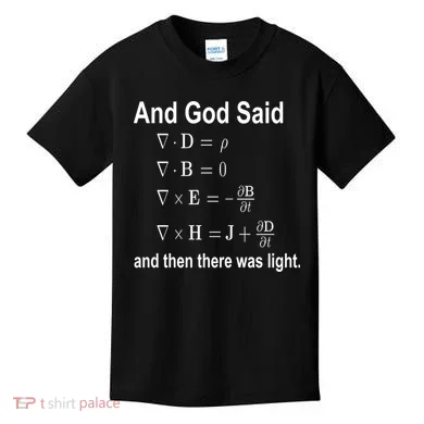 And God Said Formula Kids T-Shirt