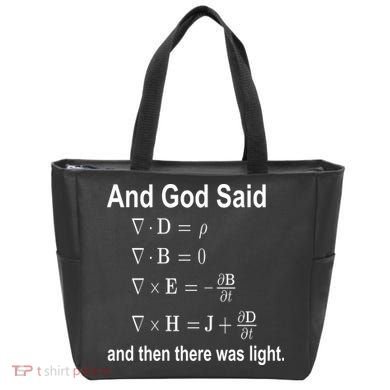 And God Said Formula Tote Bag