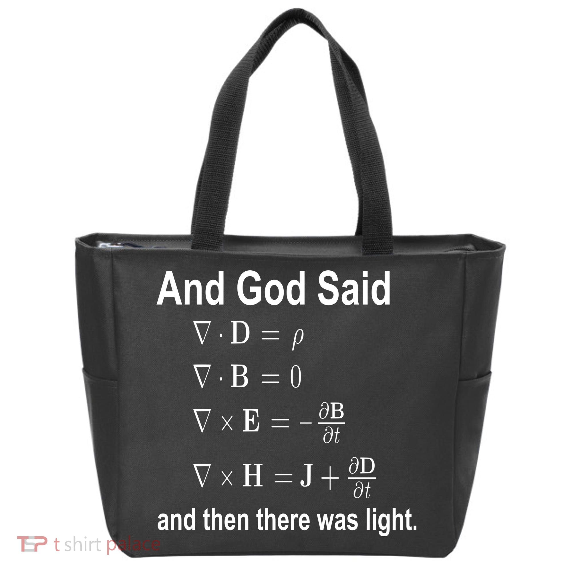 And God Said Formula Tote Bag