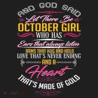 And God Said Let There Be October Girl Tumbler thumb 3