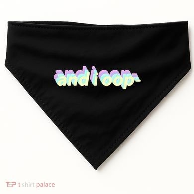 And I Oop- Meme USA-Made Doggie Bandana