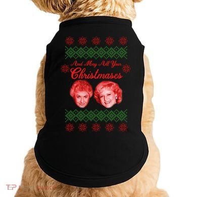 And May All Your Christmases Ugly Christmas Doggie Tank