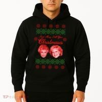 And May All Your Christmases Ugly Christmas Hoodie thumb 2