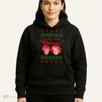 And May All Your Christmases Ugly Christmas Hoodie thumb 5