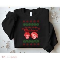 And May All Your Christmases Ugly Christmas Sweatshirt thumb 2