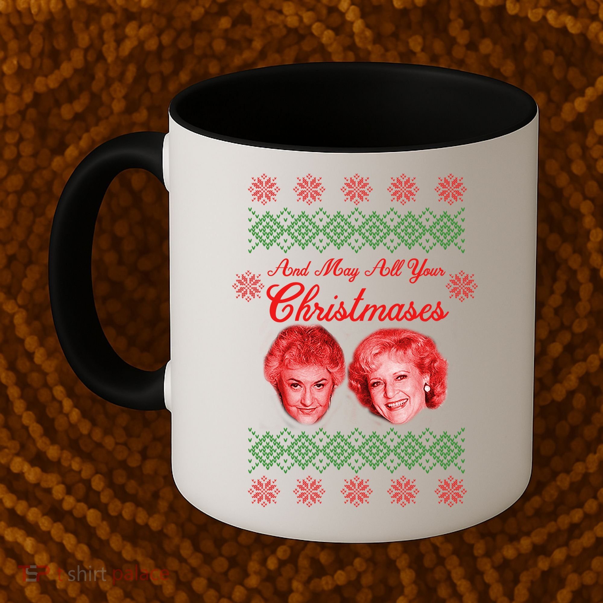 And May All Your Christmases Ugly Christmas Coffee Mug