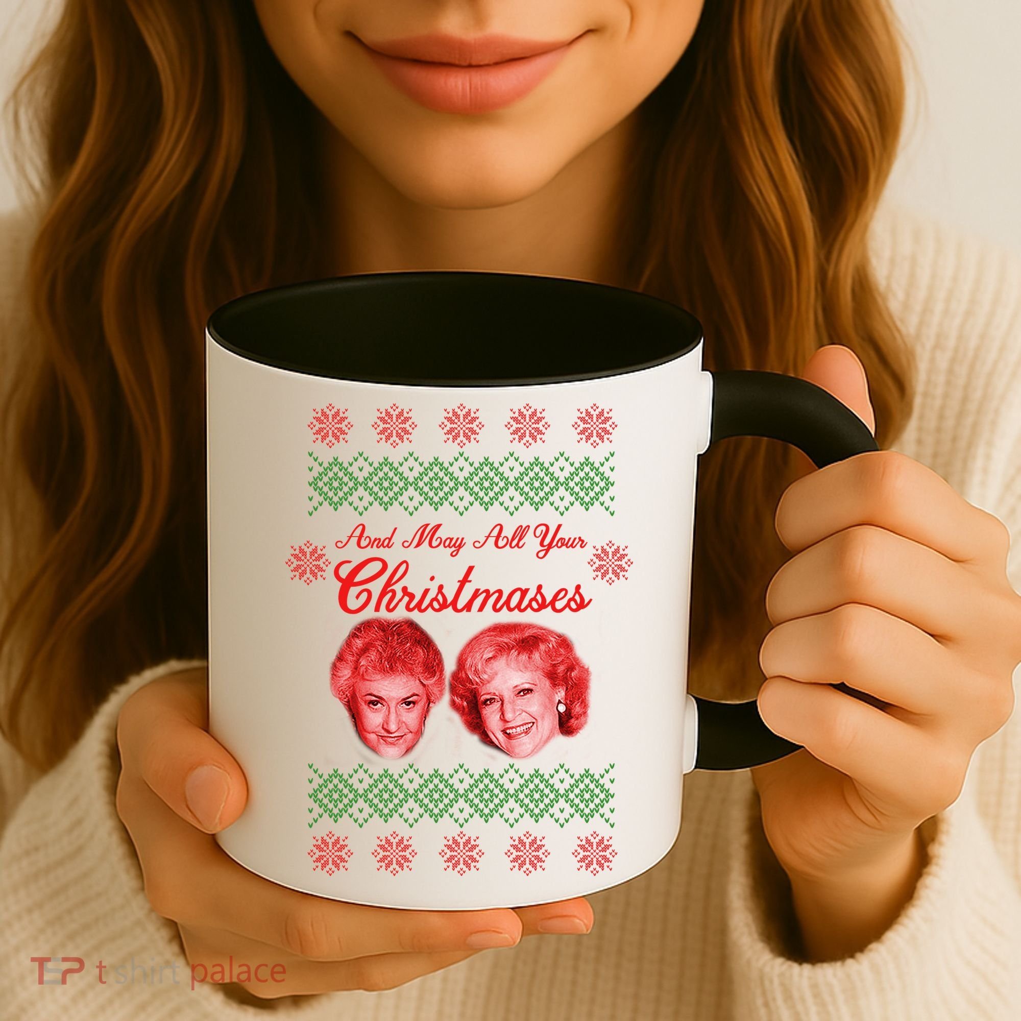 And May All Your Christmases Ugly Christmas Coffee Mug