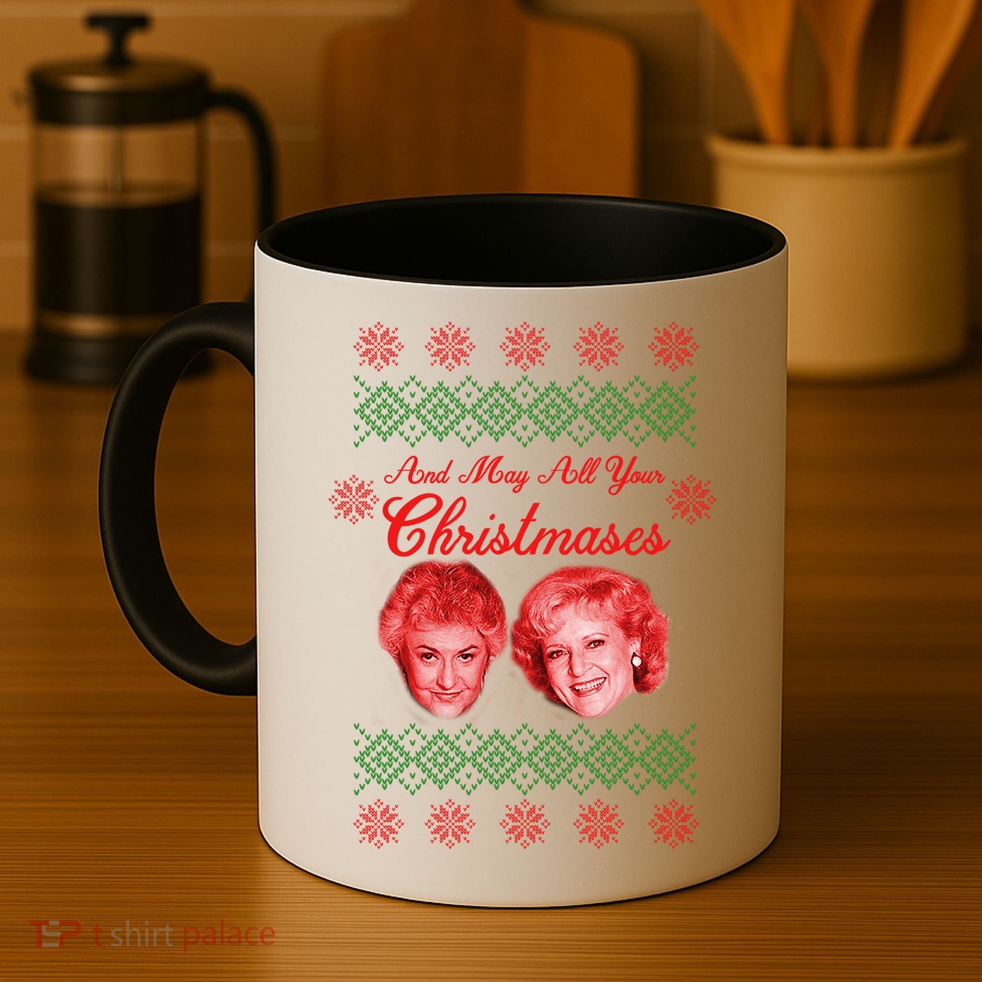 And May All Your Christmases Ugly Christmas Coffee Mug