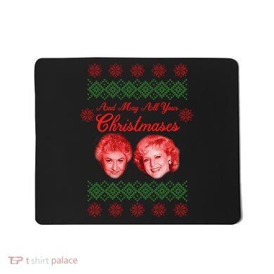 And May All Your Christmases Ugly Christmas Mousepad