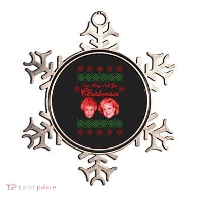 And May All Your Christmases Ugly Christmas Ornament