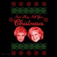 And May All Your Christmases Ugly Christmas Women's Tank Top thumb 5