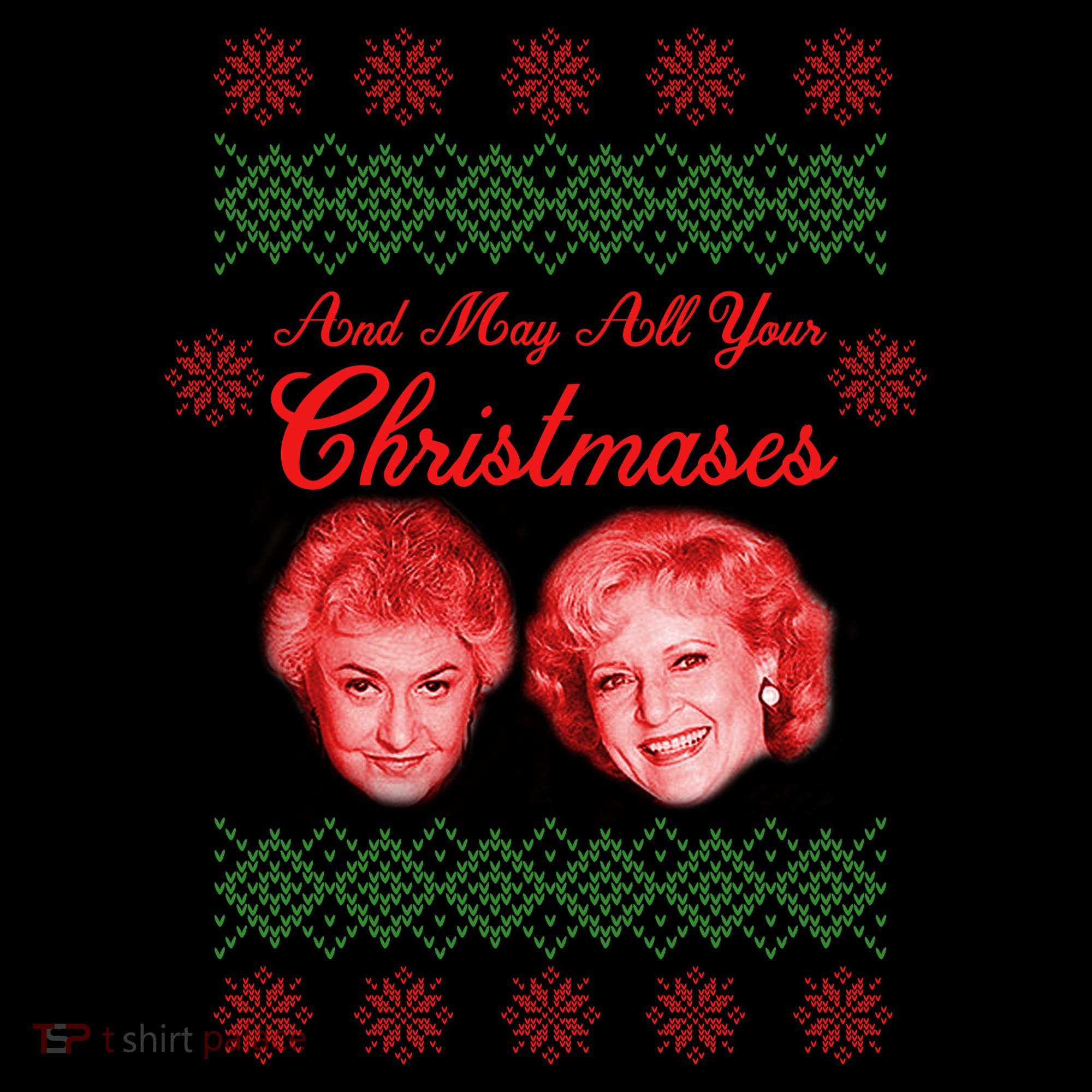 And May All Your Christmases Ugly Christmas Baby Bodysuit