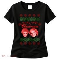 And May All Your Christmases Ugly Christmas Women's T-Shirt thumb 0