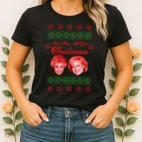 And May All Your Christmases Ugly Christmas Women's T-Shirt thumb 2
