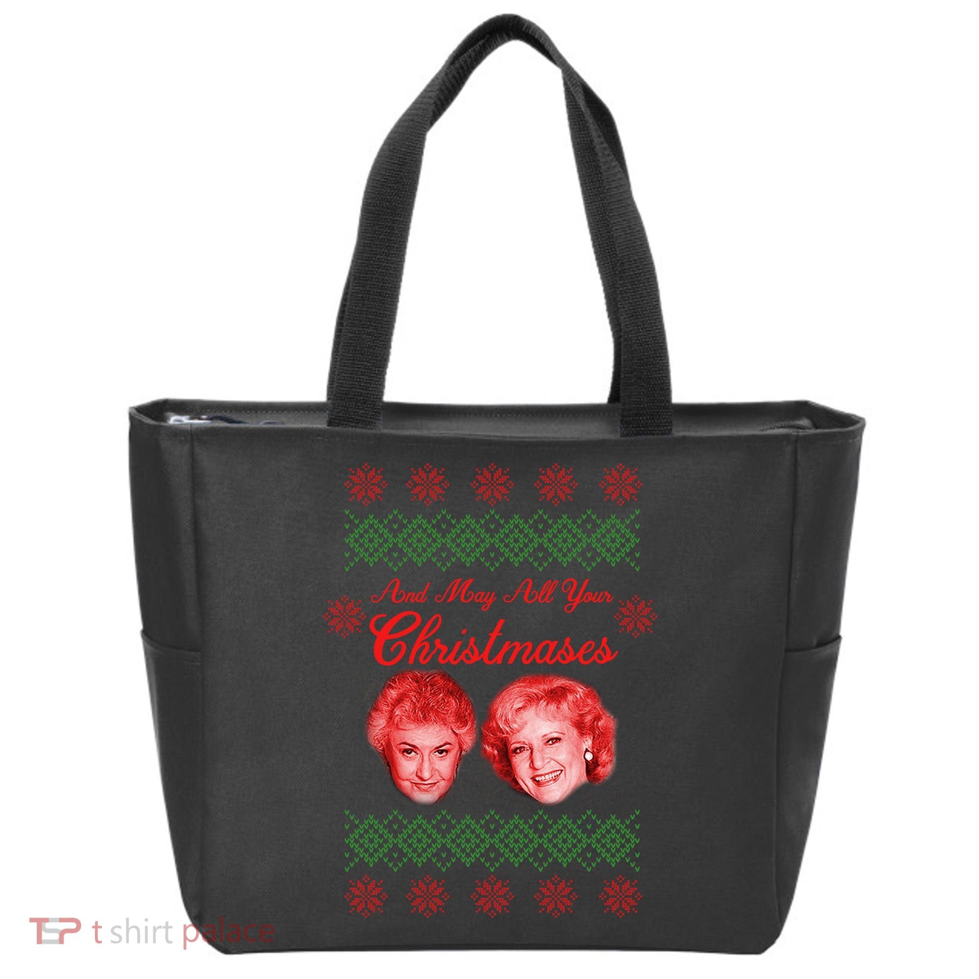 And May All Your Christmases Ugly Christmas Tote Bag