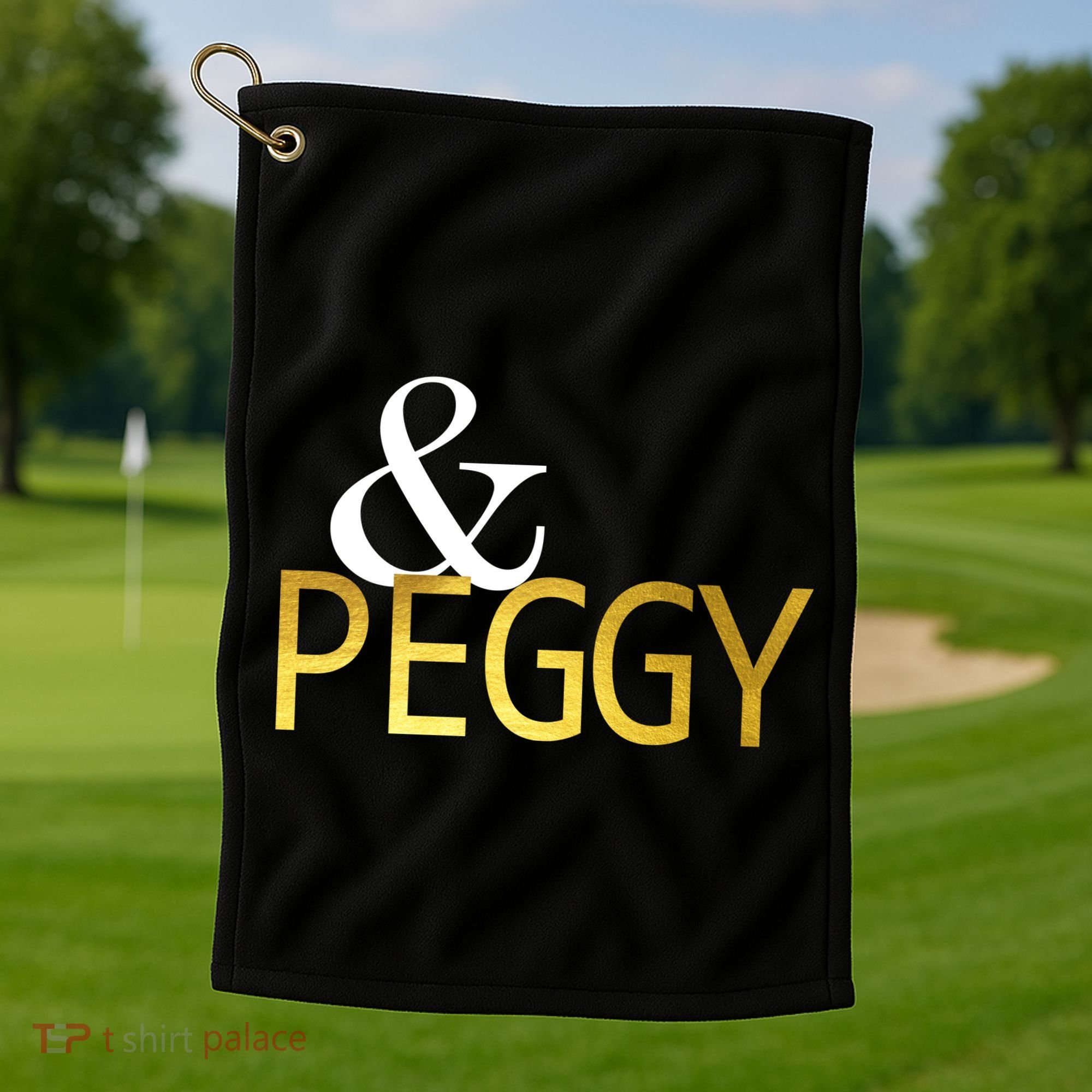 And Peggy Alexander Hamilton US History Golf Towel