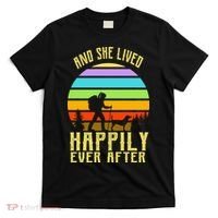And She Lived Happily Ever After Hiking T-Shirt thumb 0