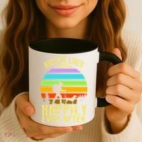 And She Lived Happily Ever After Hiking Coffee Mug thumb 3