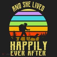 And She Lived Happily Ever After Hiking Beanie thumb 2