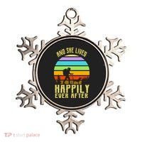 And She Lived Happily Ever After Hiking Ornament thumb 0