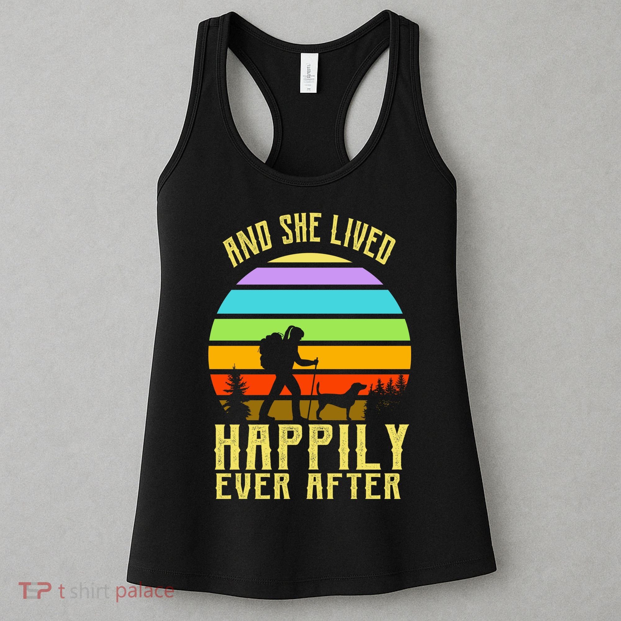 And She Lived Happily Ever After Hiking Women's Tank Top