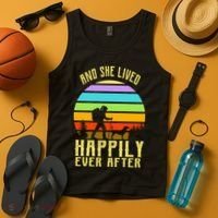 And She Lived Happily Ever After Hiking Tank Top thumb 4