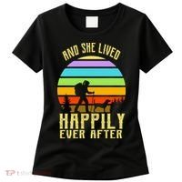 And She Lived Happily Ever After Hiking Women's T-Shirt thumb 0