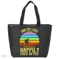And She Lived Happily Ever After Hiking Tote Bag thumb 0